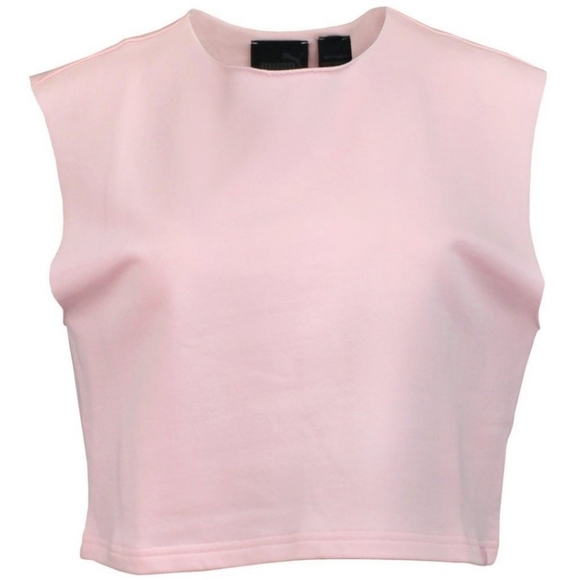 Puma by Rihanna Fenty Sleeveless Crop Crewneck Size M - Picture 1 of 13